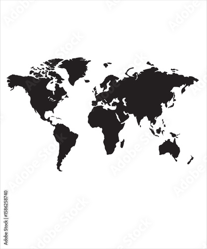 world map vector
