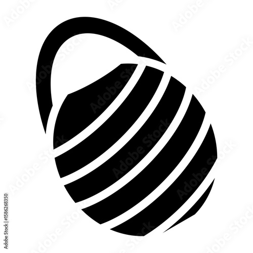 Exercise Ball Vector Style Icon