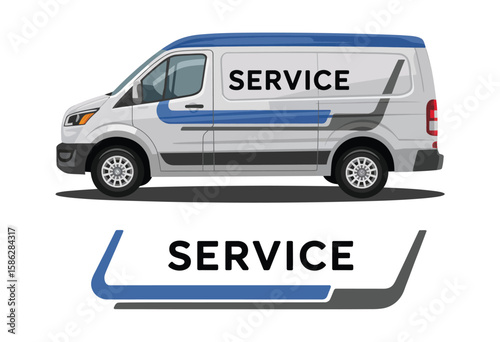  Van or Car Body, Ideal for Designers Creating Custom Vehicle Graphics and Branding Wraps 