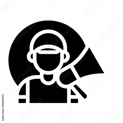 Influencer Vector Icon Style