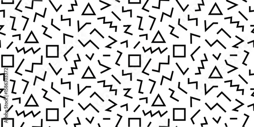 black and white arrows pattern vector