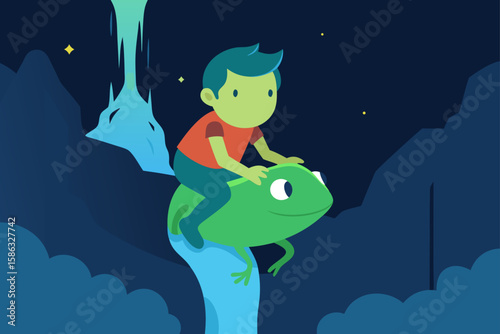 girl in the moonlight