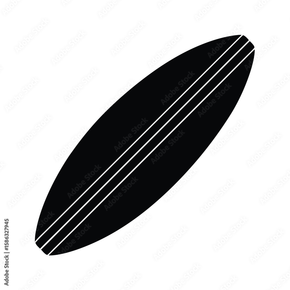 vector illustration of a surfboard vector illustration of a surfboard
