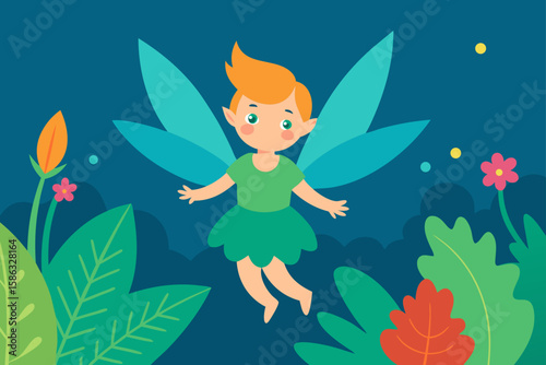 fairy with magic wand