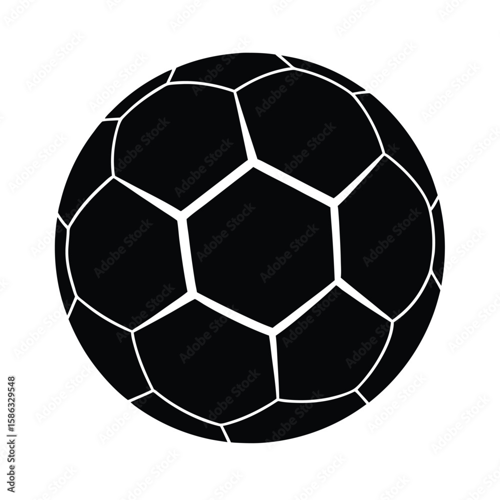 Fototapeta premium soccer ball on white background