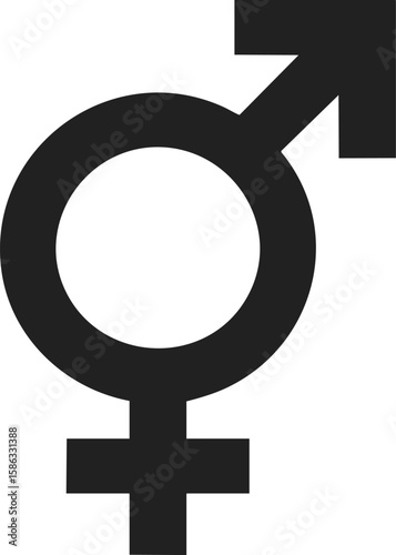 Male and female symbols, gender representation, and equality icons, modern minimalist, graphic design, universal symbols of gender identity, logo concepts
