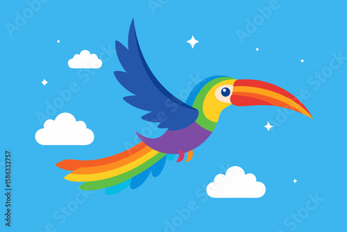 parrot on the branch