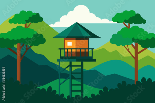 house in the woods