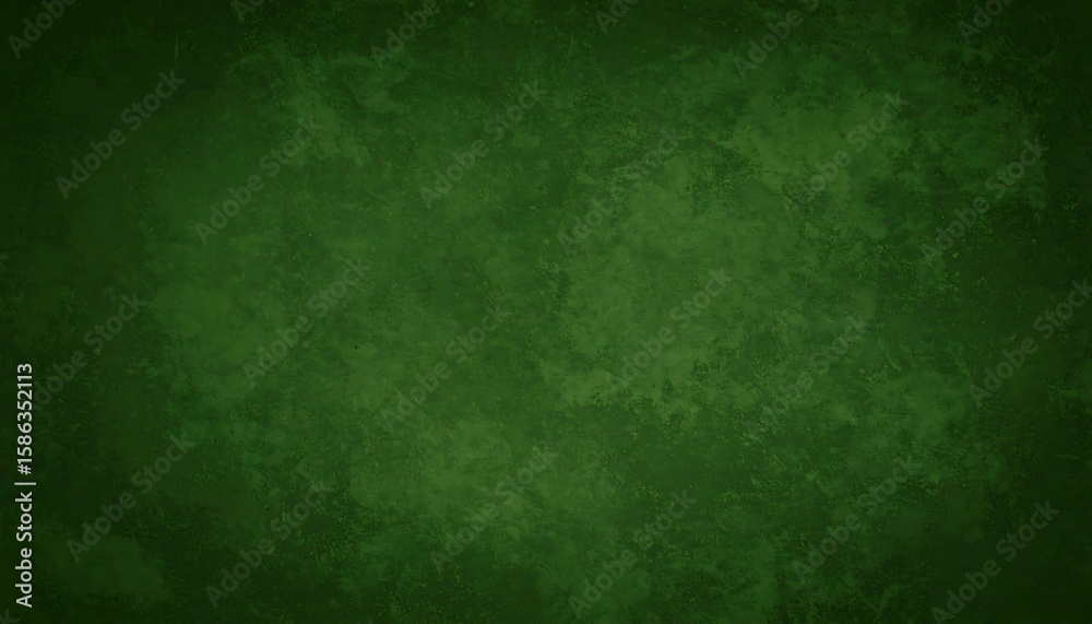 Fototapeta premium Dark, mottled green backdrop