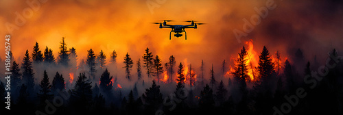 Wildfire Prevention Drones: AI drones patrolling forests, detecting fires early with thermal sensors and deploying eco-friendly retardants. Mitigates climate-driven disasters through smart tech