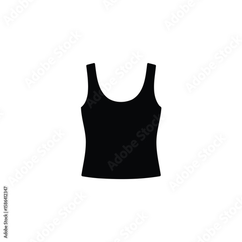 Simple Black Tank Top for Women A Versatile Wardrobe Essential for Casual Style and Comfortable Layering