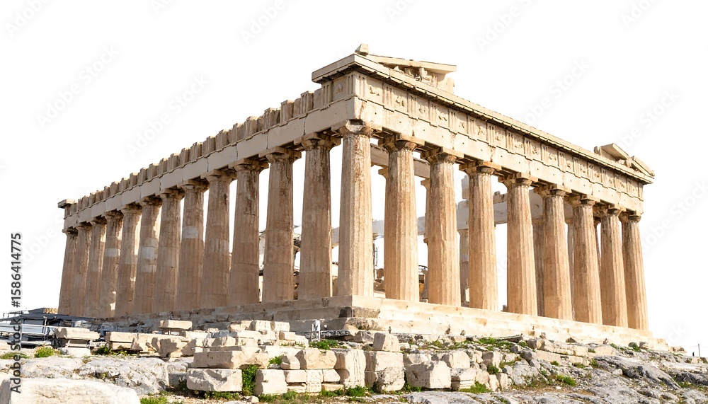 Ancient Greek temple facade (1) Ancient Greek temple facade (1)