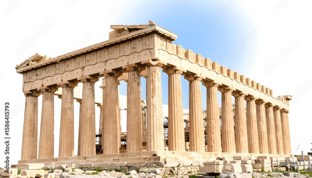 Ancient Greek temple facade (2) Ancient Greek temple facade (2)