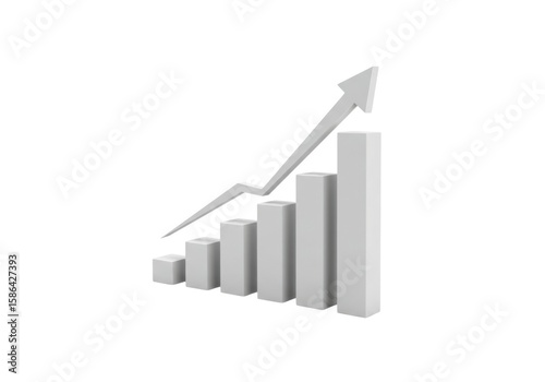 Growth chart diagram showing business success and upward trending Free Download Growth chart diagram showing business success and upward trending - GFXLoad