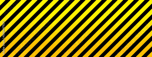 Blank White Space Framed by Grunge Warning Stripes.