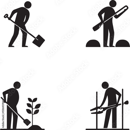 Gardening Vector Icons