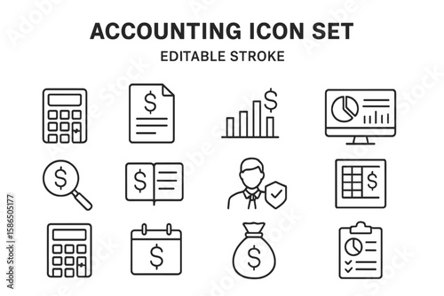 Navigation and location icon set. Collection of thin line style web icons for mapping and travel apps. Includes map pin, GPS, compass, and route symbols for direction.