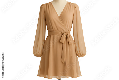 female mannequin dressed in a coat