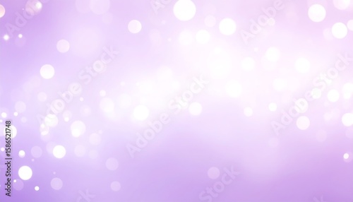 Delicate, soft, light-filled lavender background with numerous tiny, bright white circles