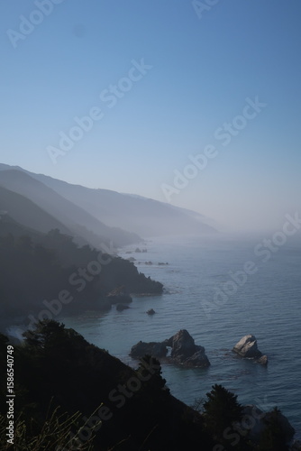 fog over the sea