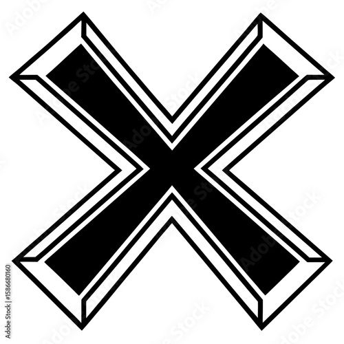 celtic cross vector