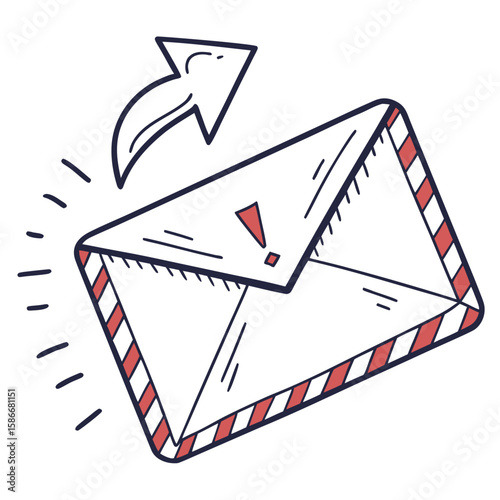 vector illustration of envelope