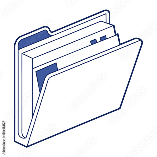 folder icon vector illustration