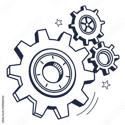 vector gear wheels