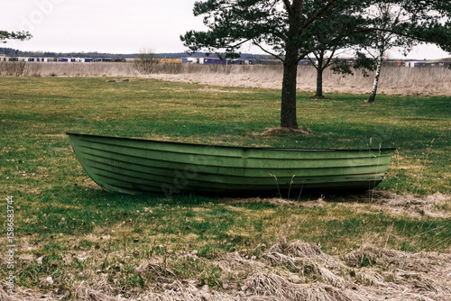 old fishing boat