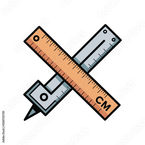 measuring tape and pencil