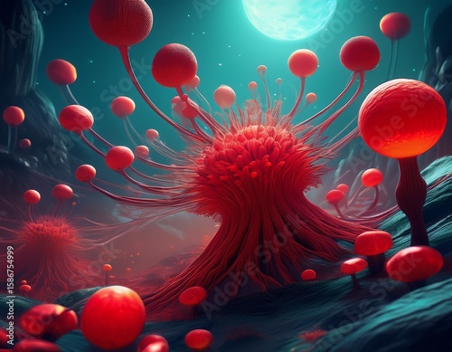 the red wonders of the microcosm