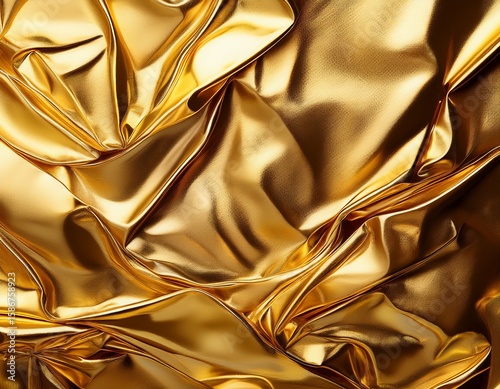 Wallpaper Mural a shimmering gold foil texture for luxury items Torontodigital.ca