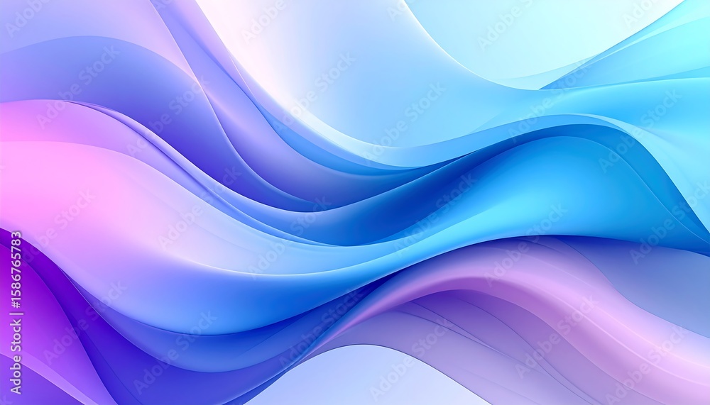 Fototapeta premium Abstract swirling vibrant colors (1)