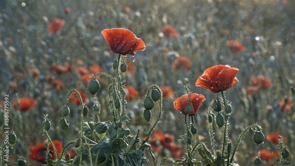 Obraz premium Beautiful Flowers Wallpaper