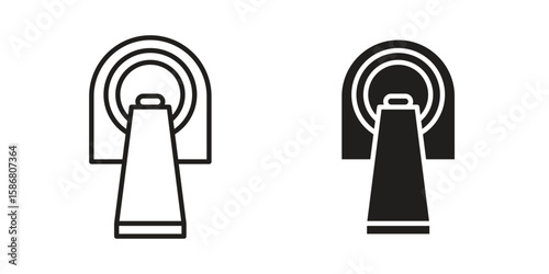 Tomography icon symbol concept. Icons for web and mobile.