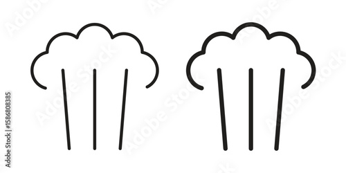 Steam icon symbol concept. Icons for web and mobile.