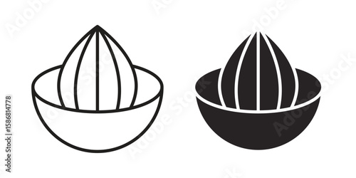 Hand Juicer icon symbol concept. Icons for web and mobile.