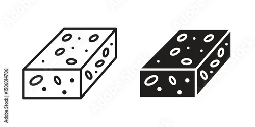 Halva icon symbol concept. Icons for web and mobile.