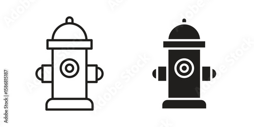 Fire hydrant icon symbol concept. Icons for web and mobile.