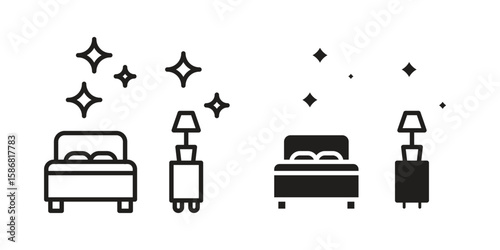 Clean Room icon symbol concept. Icons for web and mobile.