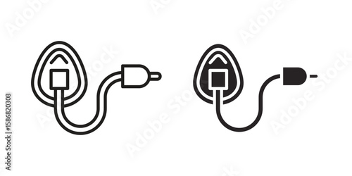 Anesthesia icon symbol concept. Icons for web and mobile.