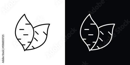 Sweet potato icon for Apps. Icon Design Template.