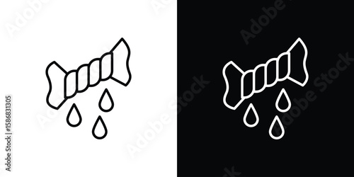 Squeeze icon for Apps. Icon Design Template.