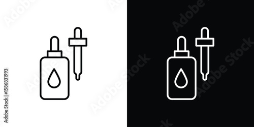 Serum icon for Apps. Icon Design Template.