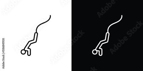 Bungee jumping icon