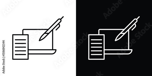 Blended learning icon