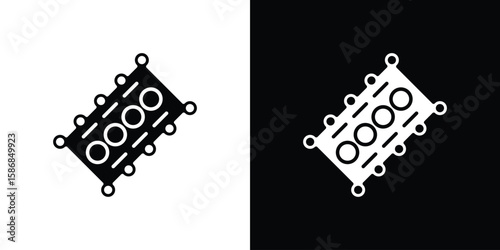 Car gasket icon symbol sign, vector, eps 10