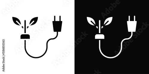 Biomass energy icon symbol sign, vector, eps 10