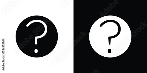 Question icon symbol sign, vector, eps 10