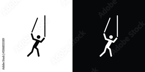 Puppet icon symbol sign, vector, eps 10